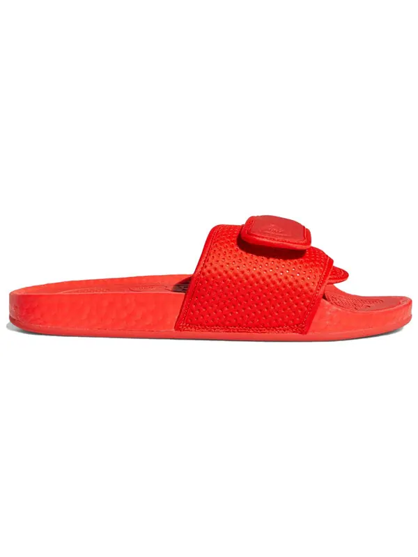 Тапочки x pharrell boost slides Adidas — изображение 2 из 4, оранжевый