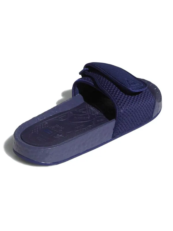Тапочки x pharrell boost slides Adidas — изображение 4 из 4, синий