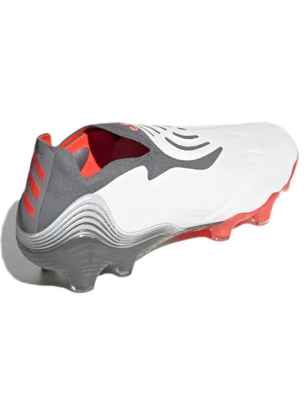 Кроссовки copa sense+ fg 'white solar red' Adidas — изображение 4 из 4, белый/серый