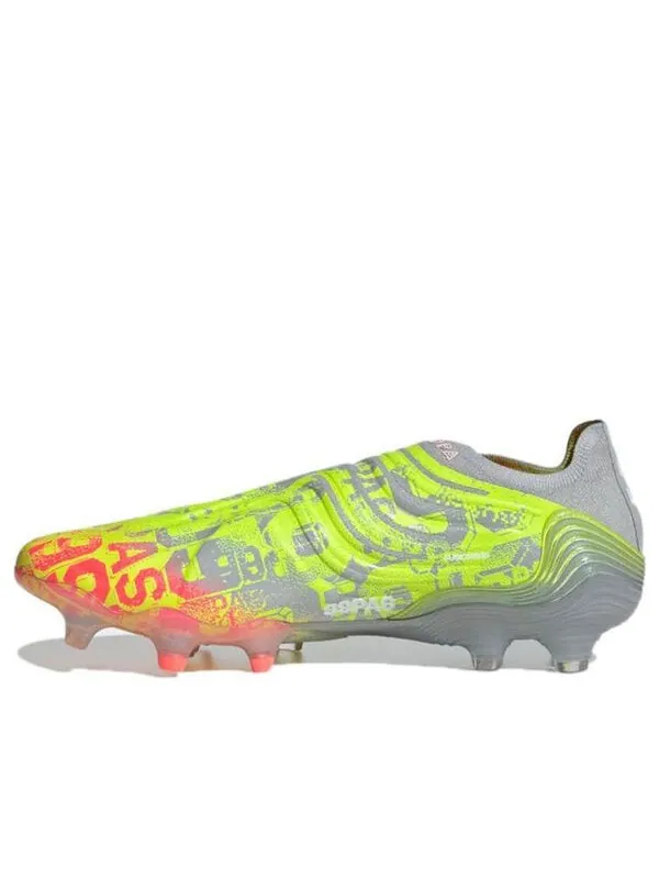 Кроссовки copa sense+ fg numbersup 'solar yellow' Adidas — изображение 1 из 4, прозрачный/белый/желтый
