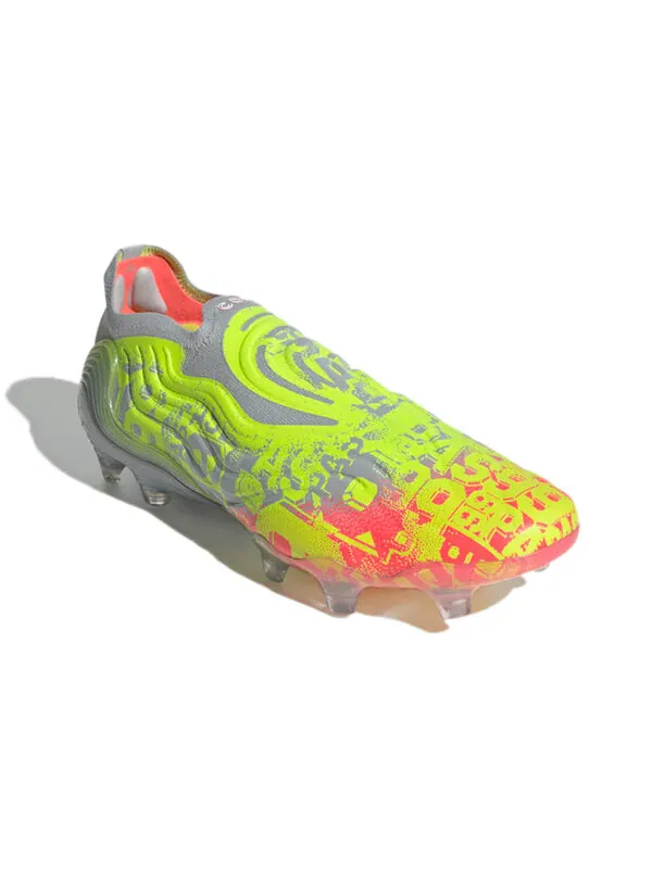 Кроссовки copa sense+ fg numbersup 'solar yellow' Adidas — изображение 3 из 4, прозрачный/белый/желтый