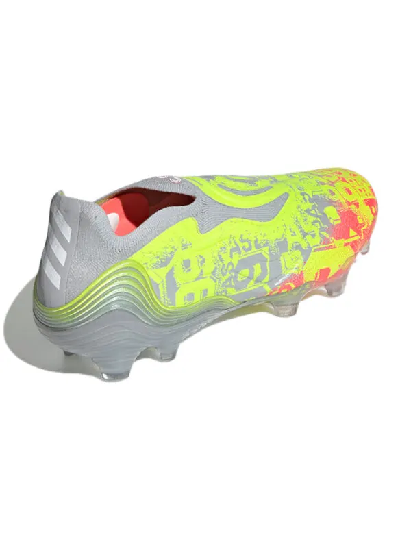 Кроссовки copa sense+ fg numbersup 'solar yellow' Adidas — изображение 4 из 4, прозрачный/белый/желтый