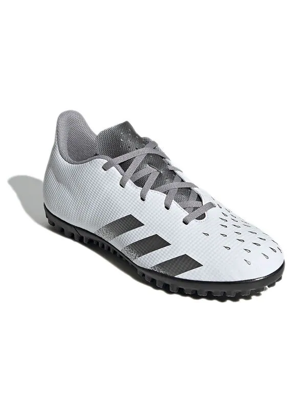Кроссовки хищник фрик.4 тф Adidas — изображение 3 из 4, белый/металлик/красный