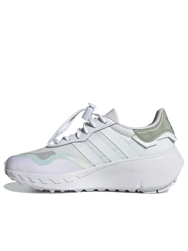 Кроссовки choigo Adidas — изображение 1 из 4, белый/серый/зеленый