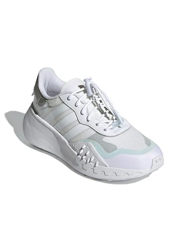Кроссовки choigo Adidas — изображение 3 из 4, белый/серый/зеленый