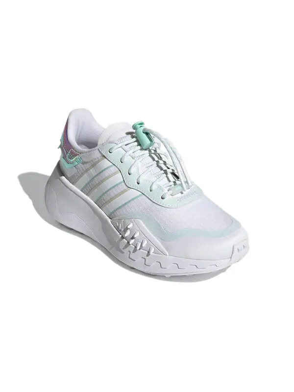 Кроссовки (WMNS) adidas Choigo 'White Clear Mint' — изображение 3 из 4, белый/зеленый/синий