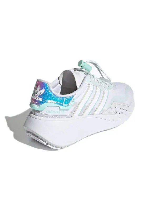 Кроссовки (WMNS) adidas Choigo 'White Clear Mint' — изображение 4 из 4, белый/зеленый/синий