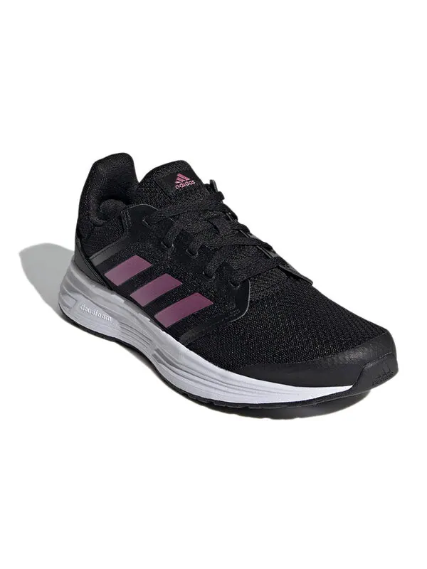 Кроссовки галактика 5 Adidas — изображение 3 из 4, черный/фиолетовый/белый