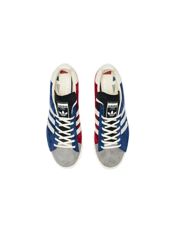 Кроссовки x recouture кампус 80-х Adidas — изображение 3 из 4, синий/красный/серый