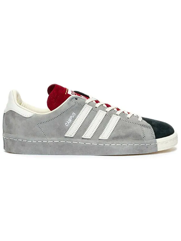 Кроссовки x recouture campus 80s sh Adidas — изображение 2 из 4, серый/синий/красный