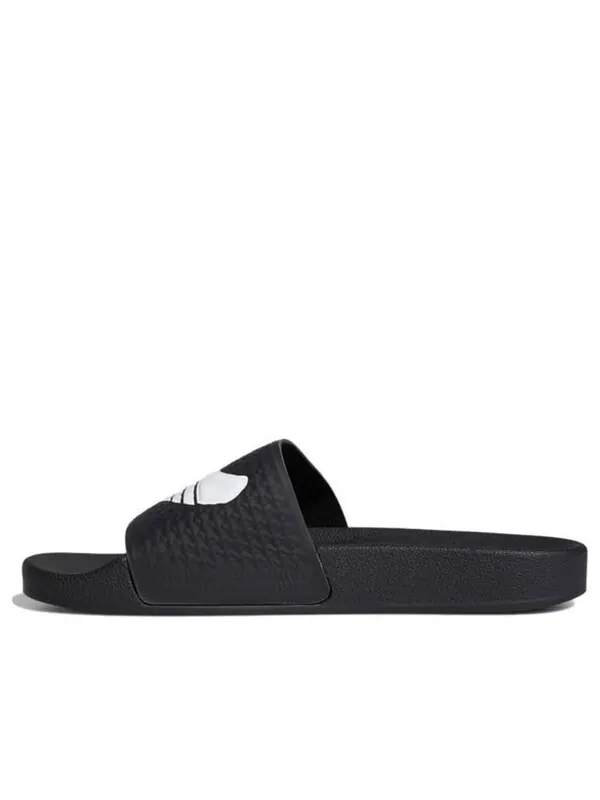 Тапочки shmoofoil slides 'black white' Adidas — изображение 1 из 4, черный/белый/белый