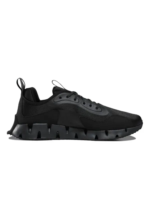 Кроссовки zig dynamica 'black cold grey' Reebok — изображение 2 из 4, черный
