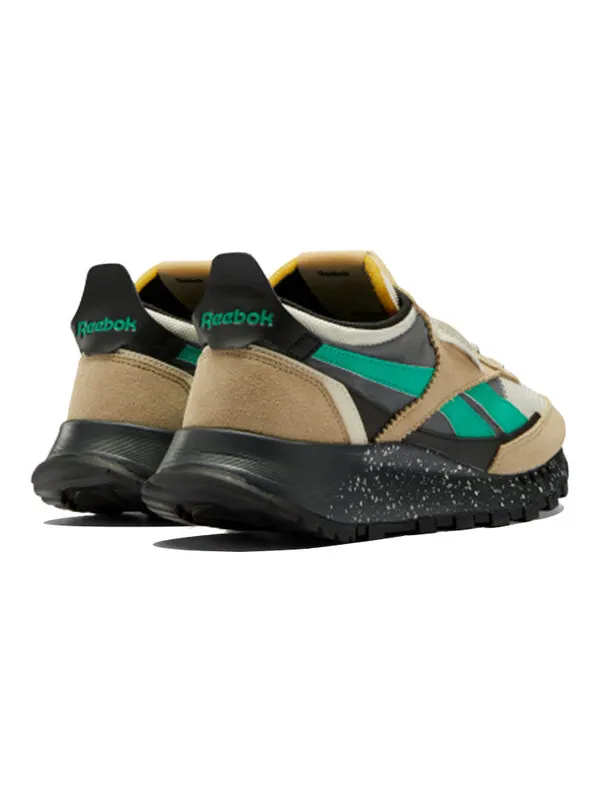 Кроссовки classic leather legacy 'splatter paint - utility beige' Reebok — изображение 4 из 4, бежевый