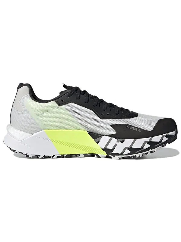 Кроссовки terrex agravic ultra trail Adidas — изображение 2 из 4, белый/черный/желтый