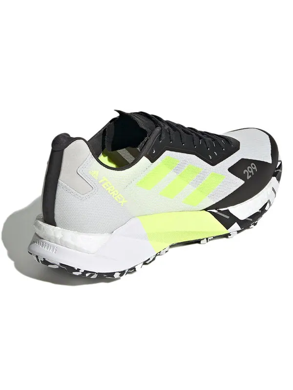 Кроссовки terrex agravic ultra trail Adidas — изображение 4 из 4, белый/черный/желтый