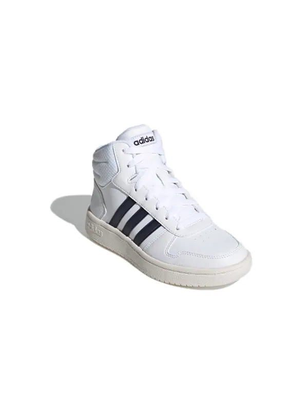 Кроссовки hoops 2.0 mid j Adidas — изображение 3 из 4, белый