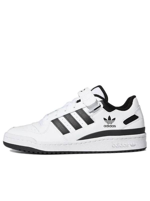 Кроссовки forum low 'white black' Adidas — изображение 1 из 4, белый/черный