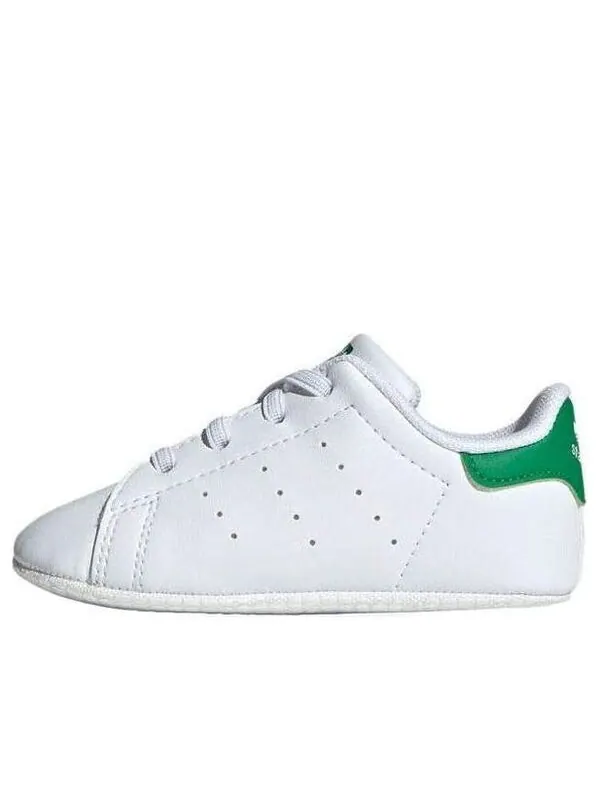 Кроссовки оригиналы stan smith crib Adidas — изображение 1 из 4, белый/зеленый