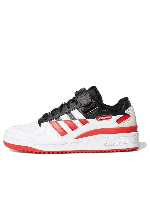 Кроссовки форум низкий Adidas — изображение 1 из 4, белый/черный/красный
