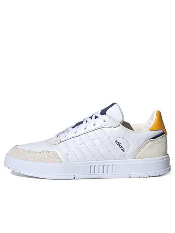 Кроссовки neo courtmaster Adidas — изображение 1 из 4, белый/желтый