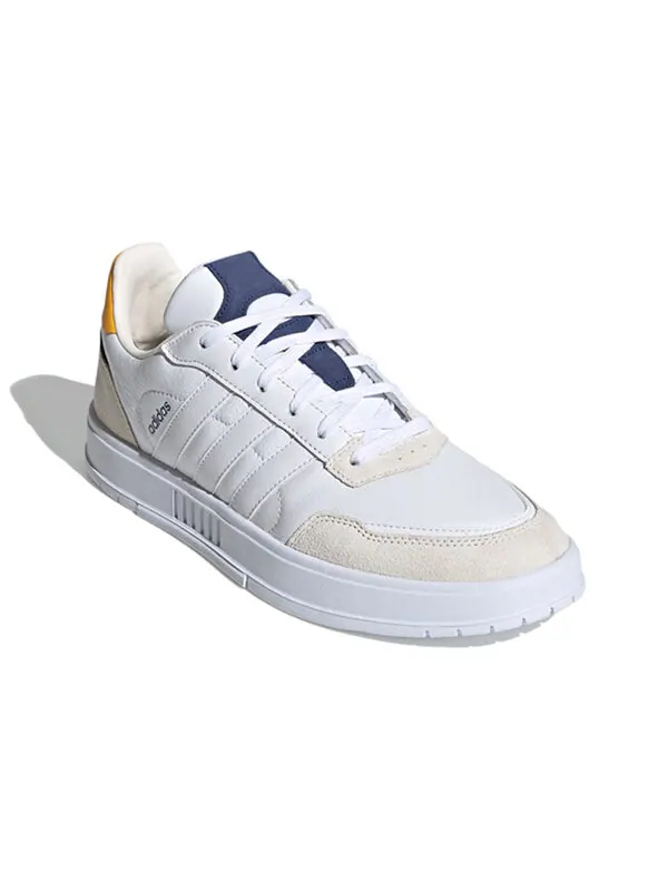 Кроссовки neo courtmaster Adidas — изображение 3 из 4, белый/желтый
