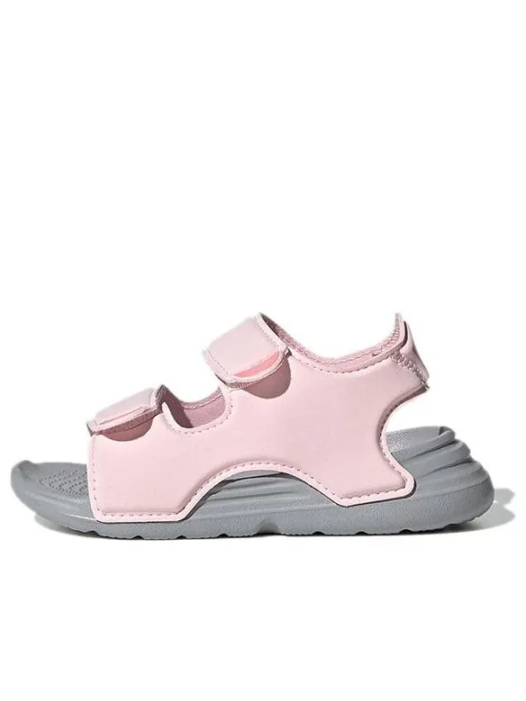 Сандалии (PS) Disney x Adidas Comfort Sandals Blue 'Pink Gray' — изображение 1 из 4, розовый/серый