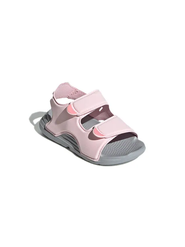 Сандалии (PS) Disney x Adidas Comfort Sandals Blue 'Pink Gray' — изображение 3 из 4, розовый/серый