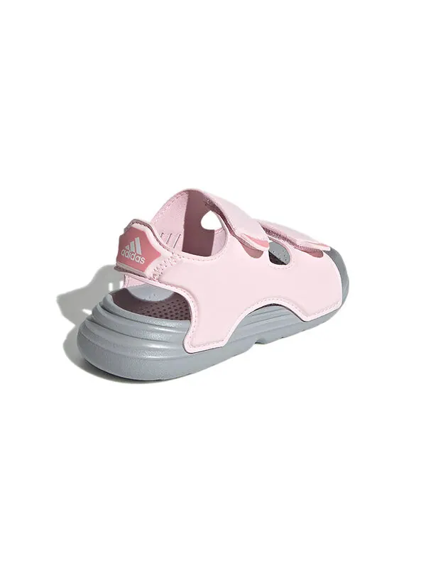 Сандалии (PS) Disney x Adidas Comfort Sandals Blue 'Pink Gray' — изображение 4 из 4, розовый/серый