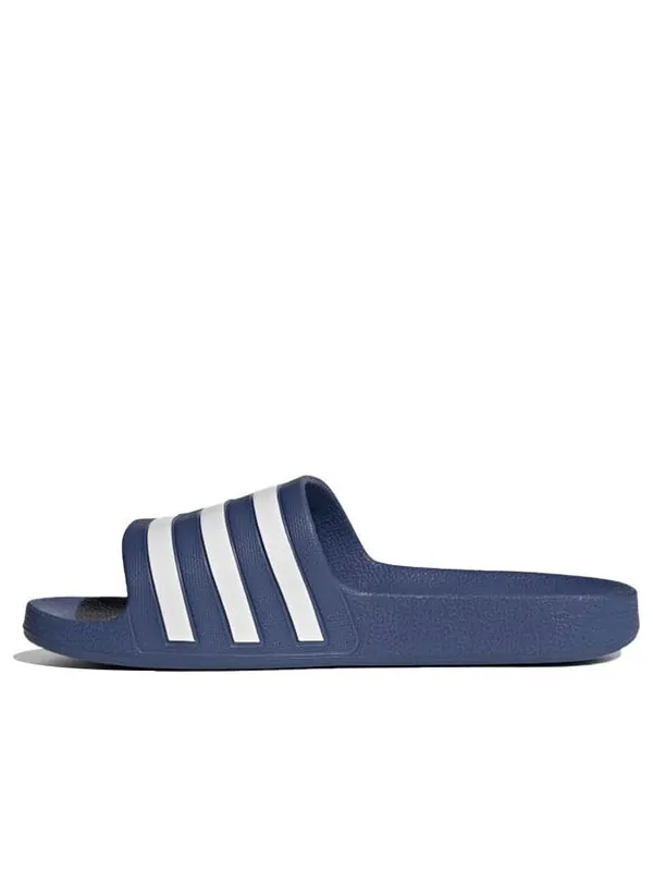 Тапочки adilette adilette aqua slide 'crew blue' Adidas — изображение 1 из 4, синий