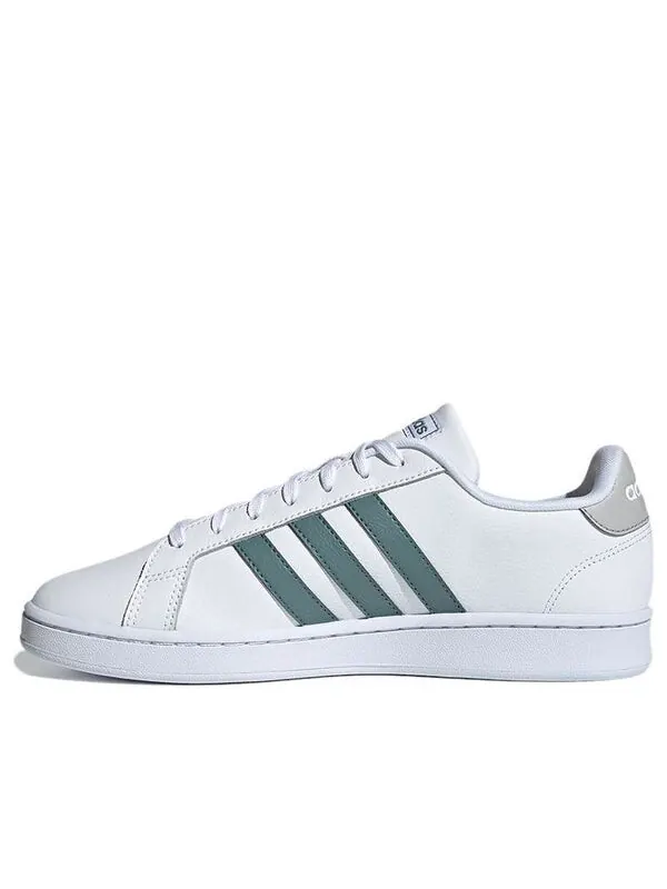 Кроссовки гранд корт Adidas — изображение 1 из 4, белый/зеленый