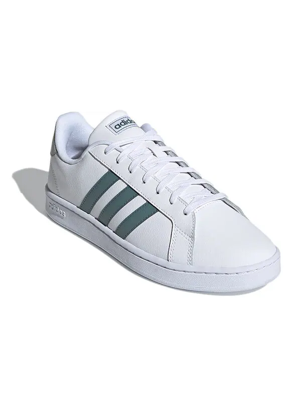 Кроссовки гранд корт Adidas — изображение 3 из 4, белый/зеленый