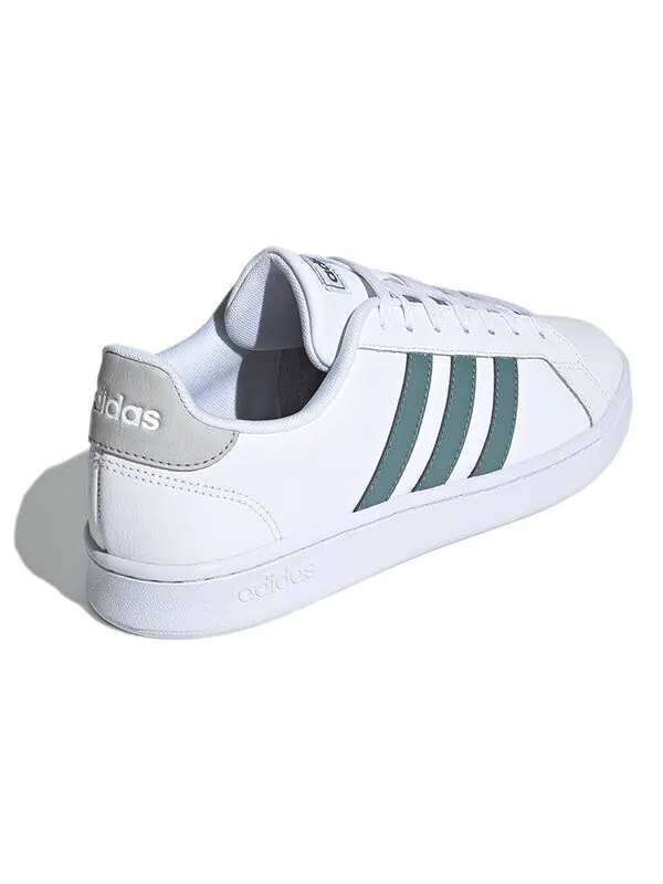Кроссовки гранд корт Adidas — изображение 4 из 4, белый/зеленый