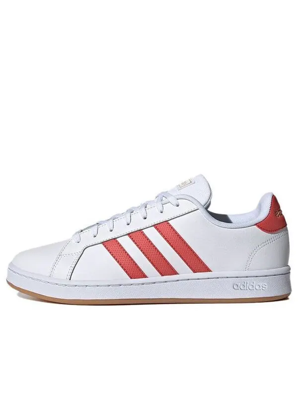 Кроссовки гранд корт Adidas — изображение 1 из 4, белый/красный/золотистый