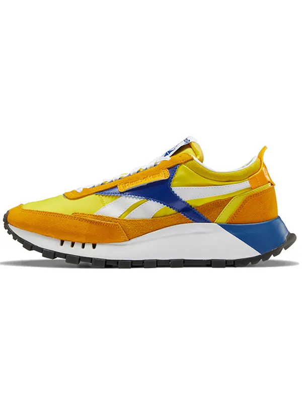 Кроссовки classic leather legacy 'collegiate gold yellow' Reebok — изображение 2 из 4, желтый