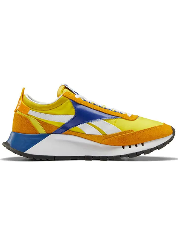 Кроссовки classic leather legacy 'collegiate gold yellow' Reebok — изображение 3 из 4, желтый