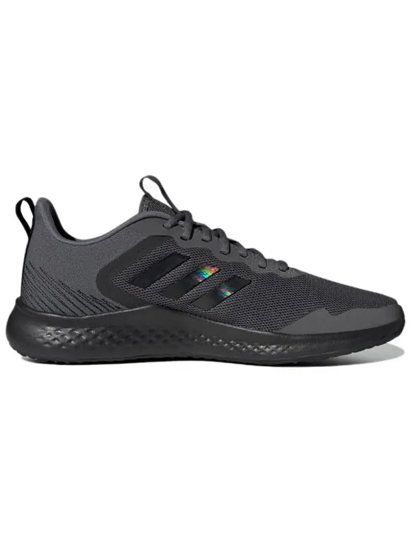 Кроссовки adidas Fluidstreet 'Gray Black' — изображение 2 из 4, серый/черный
