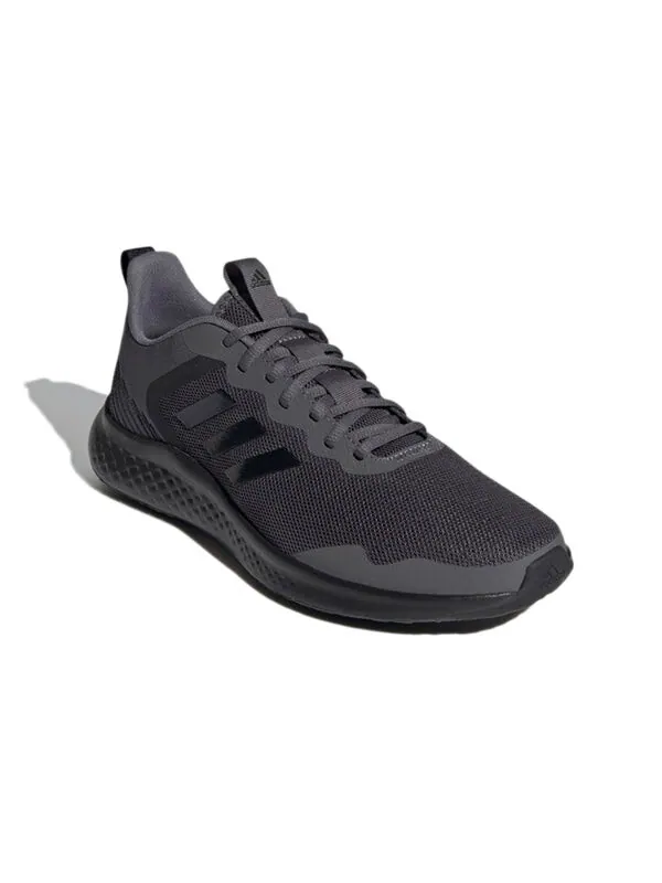 Кроссовки adidas Fluidstreet 'Gray Black' — изображение 3 из 4, серый/черный