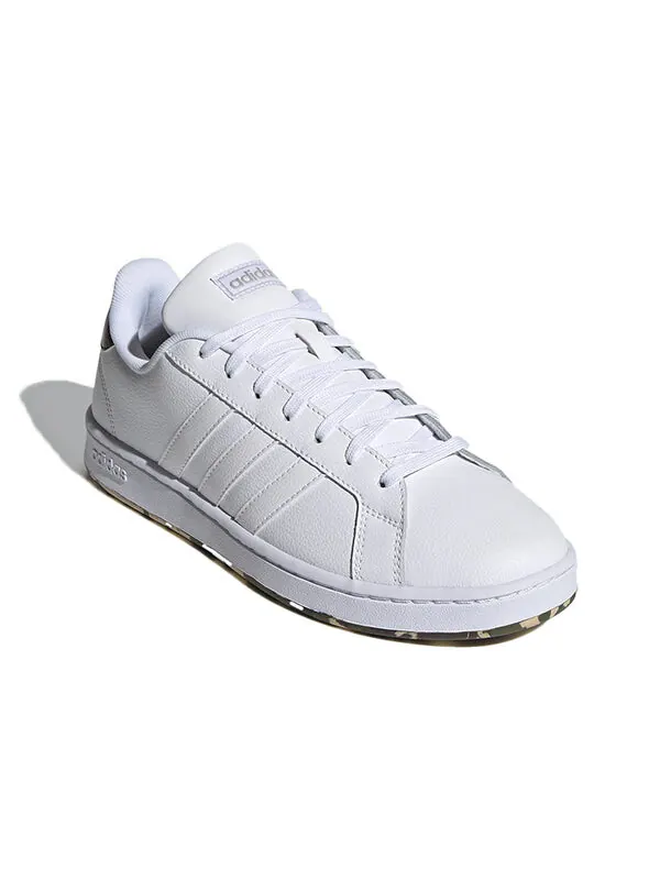 Кроссовки neo grand court Adidas — изображение 3 из 4, белый/зеленый
