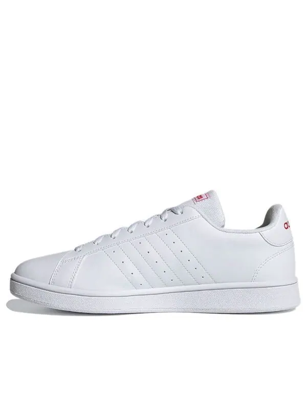 Кроссовки neo grand court base Adidas — изображение 1 из 4, белый/красный