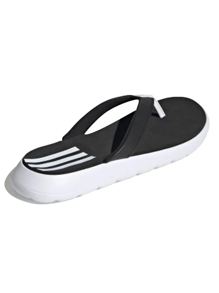 Комфортные шлепанцы женские черные Adidas — изображение 4 из 6