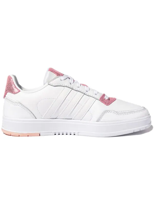 Кроссовки neo courtmaster for white/pink Adidas — изображение 2 из 4, белый/розовый
