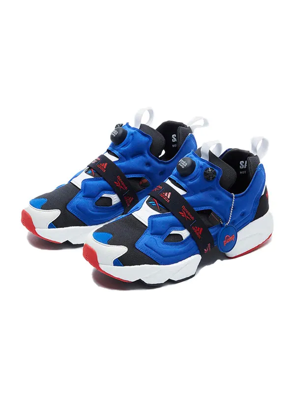 Кроссовки instapump fury boost 'blue black red' Reebok — изображение 2 из 4, синий