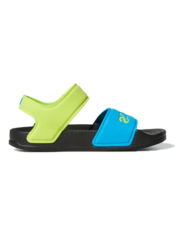 Сандалии adilette sandal k сине- сандалии Adidas — изображение 2 из 4, синий/зеленый
