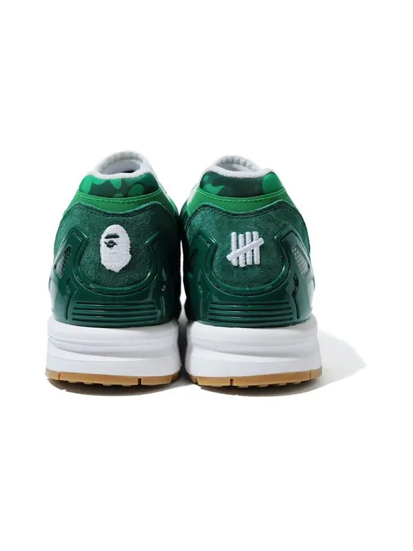 Кроссовки xa bathing ape x undefeated zx 8000 Adidas — изображение 3 из 4, зеленый