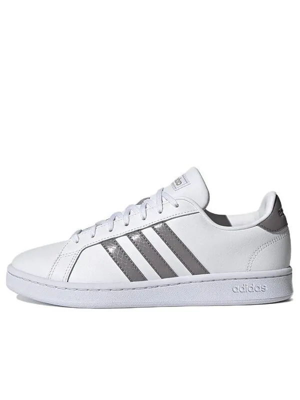 Кроссовки гранд корт Adidas — изображение 1 из 4, серый/яркий желтый