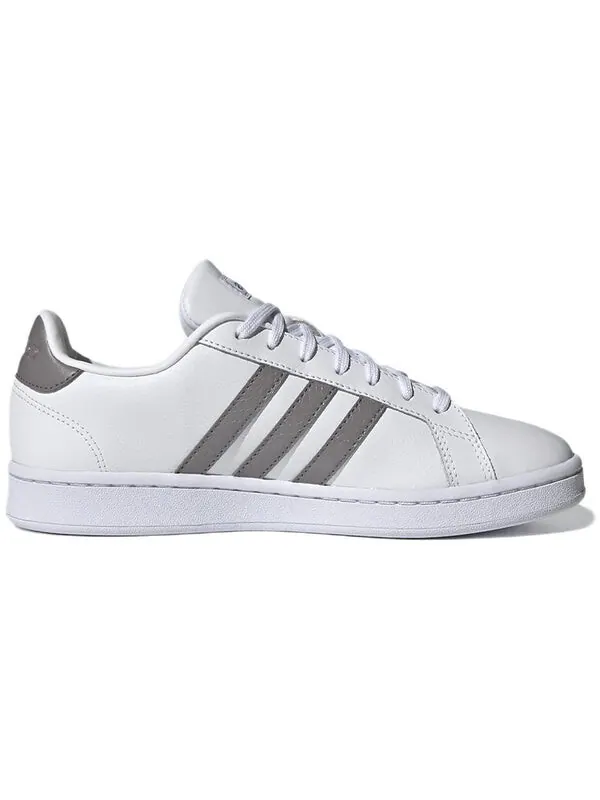Кроссовки гранд корт Adidas — изображение 2 из 4, серый/яркий желтый