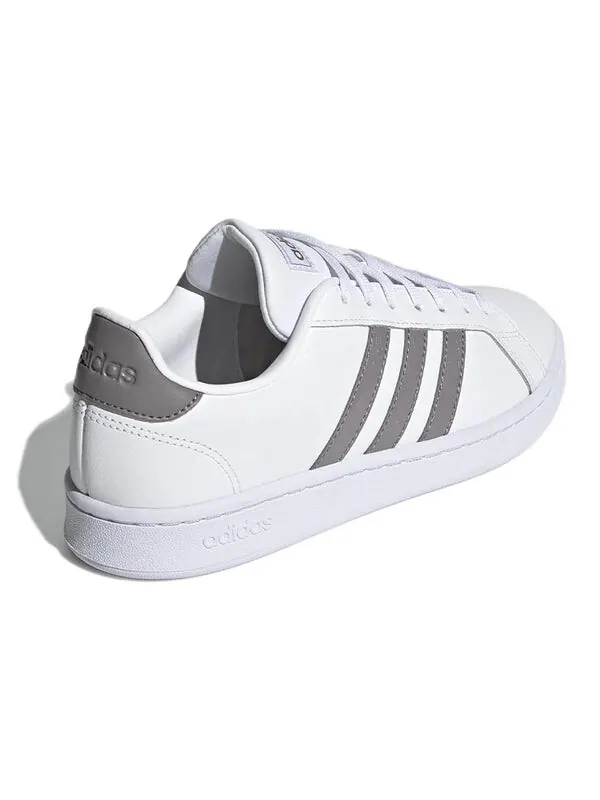 Кроссовки гранд корт Adidas — изображение 4 из 4, серый/яркий желтый