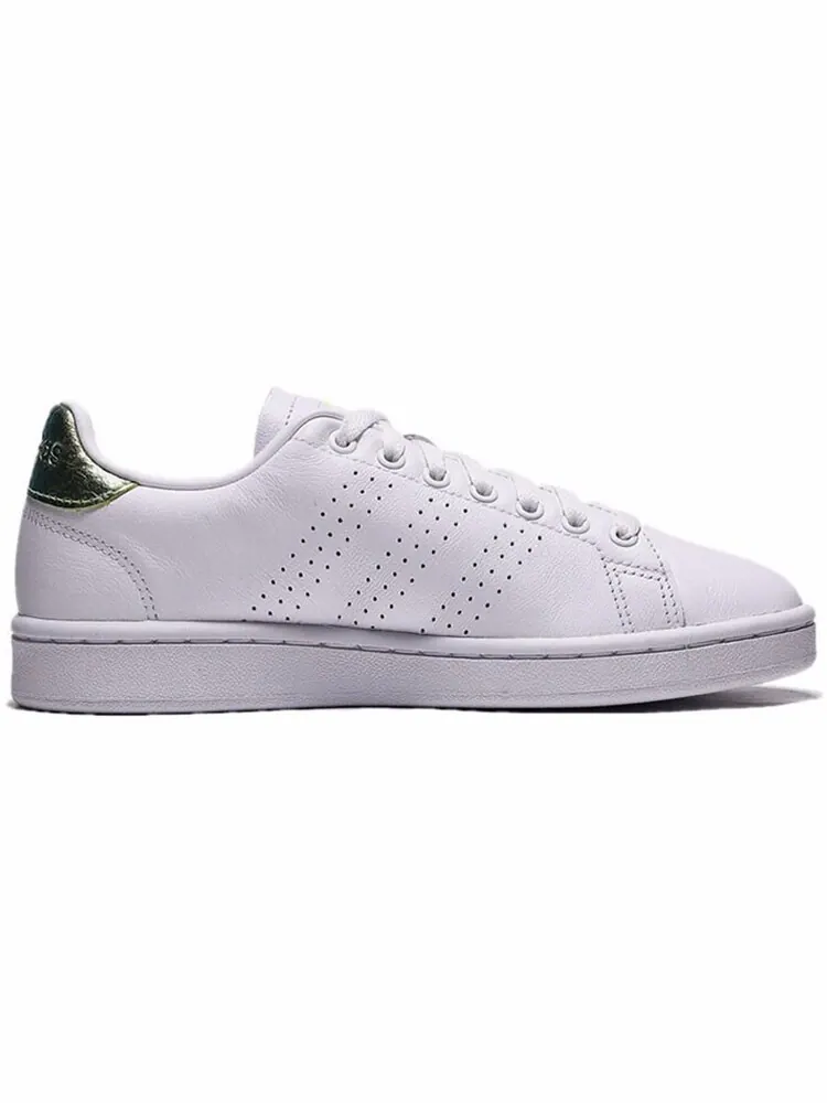 Кроссовки для скейтбординга ADVANTAGE женские, низкие, белые/зеленые Adidas Neo — изображение 2 из 5