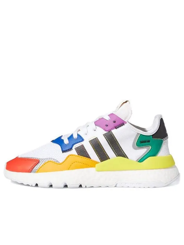 Кроссовки ночные джоггеры Adidas — изображение 1 из 4, белый