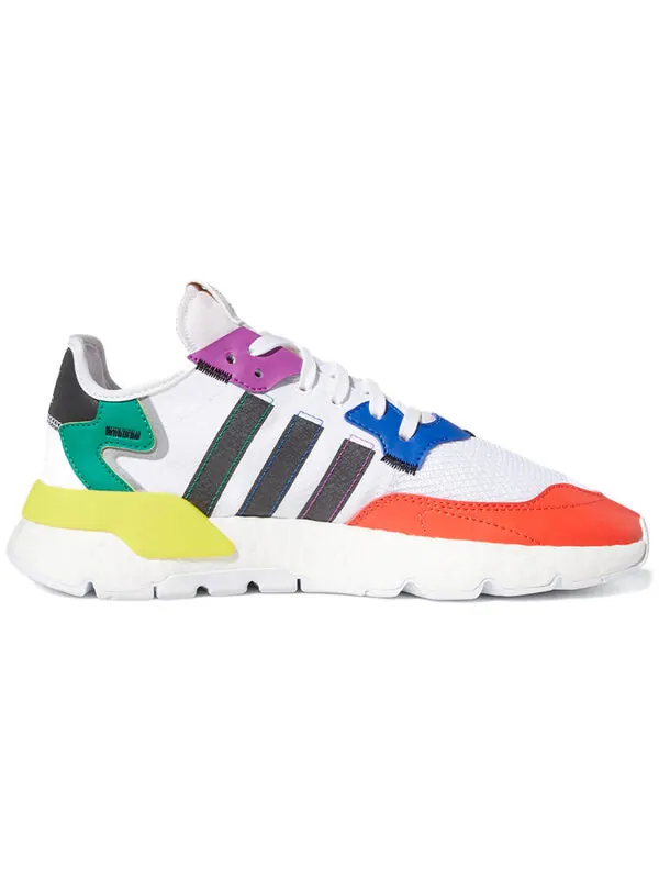 Кроссовки ночные джоггеры Adidas — изображение 2 из 4, белый